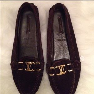 Louis Vuitton Loafers suede